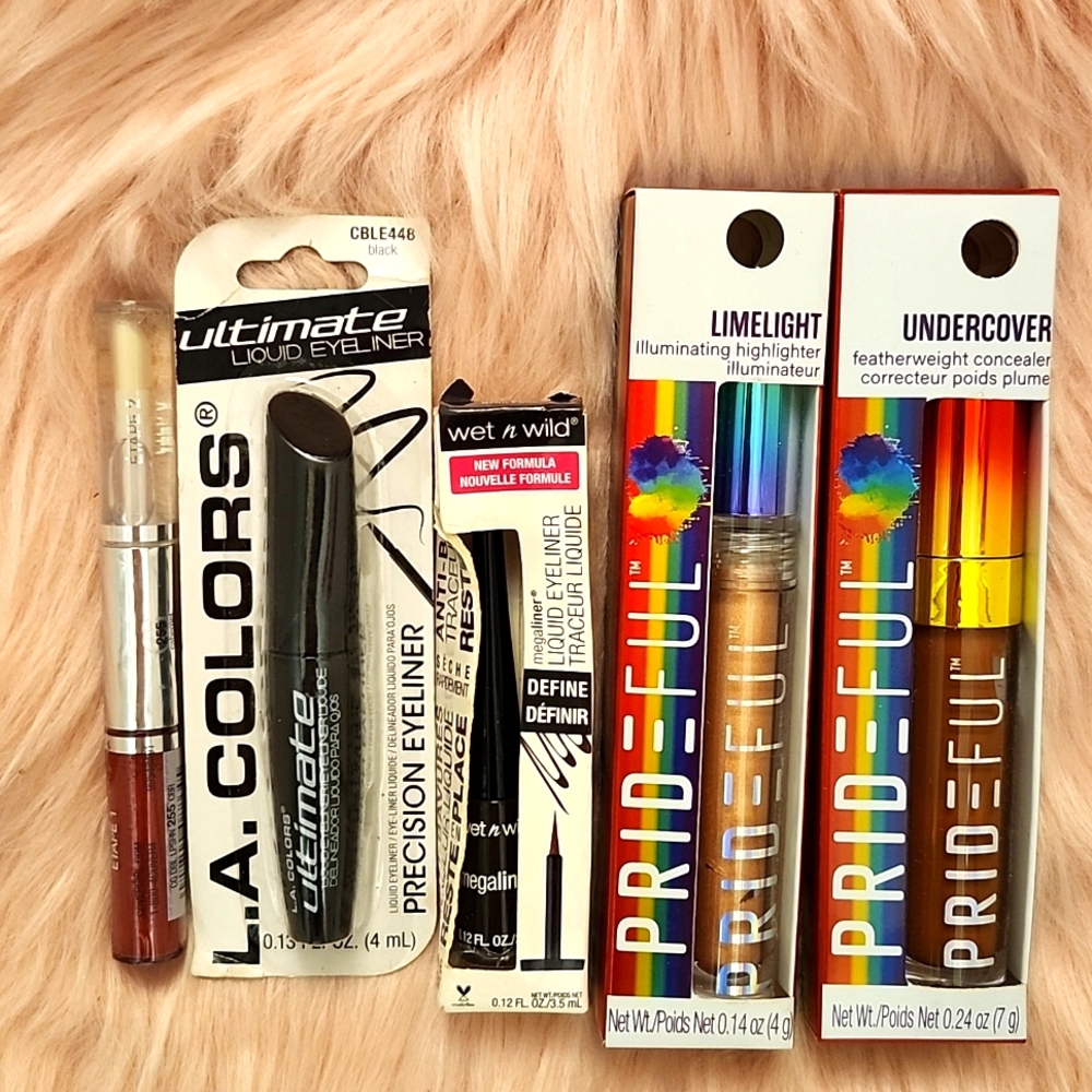 Brand New 5CT. BUNDLE ASSORTED COSMETIC ITEMS